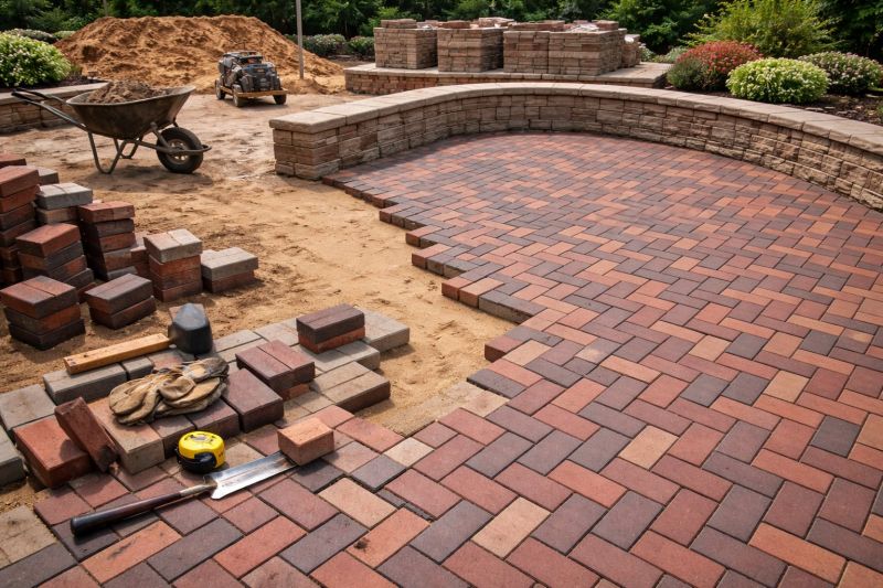 Brick Hardscape Construction in Framingham, MA