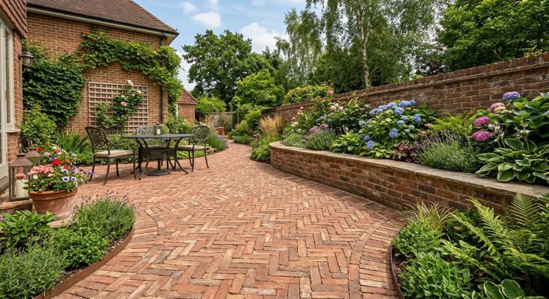 Brick Hardscape Construction in Stamford, CT