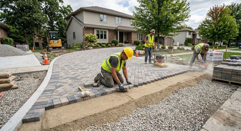 Driveway Pavers Replacement in Saint George, UT