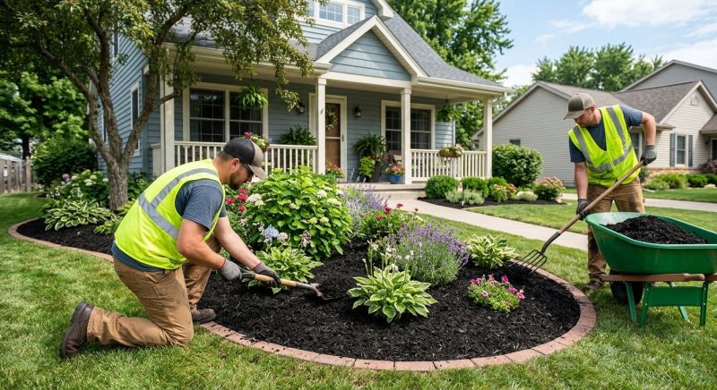 Flower Bed Mulching in Honolulu, HI