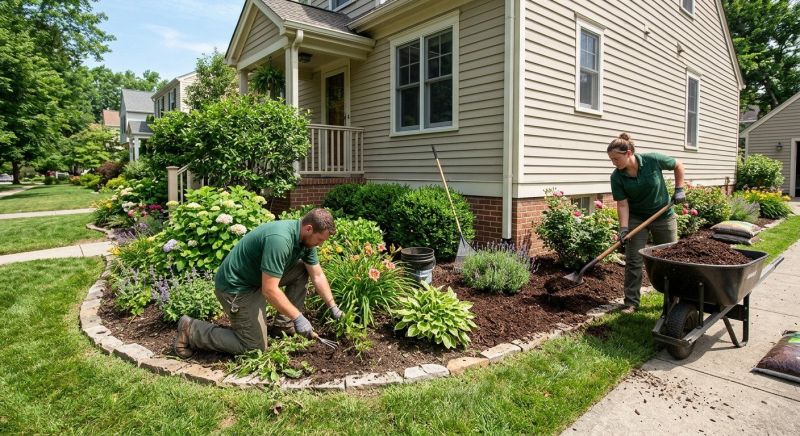 Flower Bed Mulching in Honolulu, HI