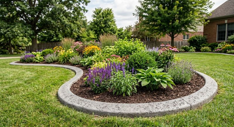 Flowerbed Curbing Installation in Citrus County, FL