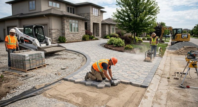 Paver Driveway Installation in Salt Lake City, UT